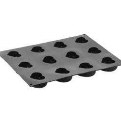 Cerf Dellier Moule silicone 12 empreintes Passion 7 cm Pavoni