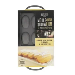 Cerf Dellier Moule silicone 9 madeleines