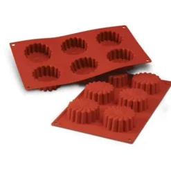 Cerf Dellier Moule silicone 6 marguerites New