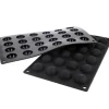 Cerf Dellier Moule silicone 24 mini demi-sphères Ø 3 cm Clearance