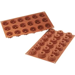 Cerf Dellier Moule silicone 18 mini kouglofs Online