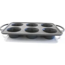 Cerf Dellier Moule silicone 6 muffins Ø 7 cm New