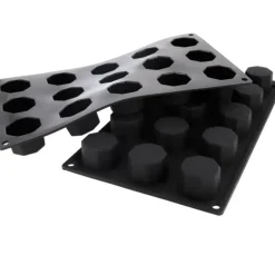 Cerf Dellier Moule silicone 15 octogones 38 mm New