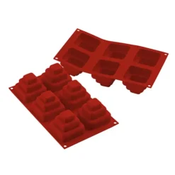 Cerf Dellier Moule silicone 6 pièces montées New
