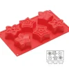 Cerf Dellier Moule silicone 6 étoiles stylisées Clearance