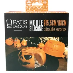 Cerf Dellier Moule silicone citrouille surprise 3D Clearance
