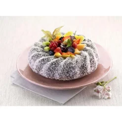 Cerf Dellier Moule silicone Savarin Cannelé Ø 24 cm New