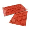 Cerf Dellier Moule silicone étoiles plates Flash