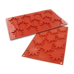 Cerf Dellier Moule silicone étoiles plates Flash