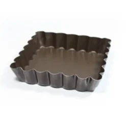 Cerf Dellier Moules à tartelettes carrés antiadhésifs (x6) Clearance
