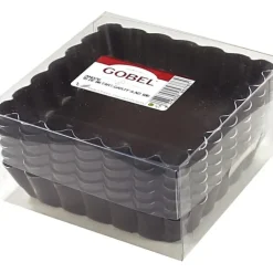 Cerf Dellier Moules à tartelettes carrés antiadhésifs (x6) Clearance
