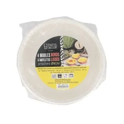 Cerf Dellier Moules à tartelettes jetables 9 cm (x4) Clearance