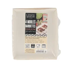 Cerf Dellier Moules de cuisson jetables (x4) Best