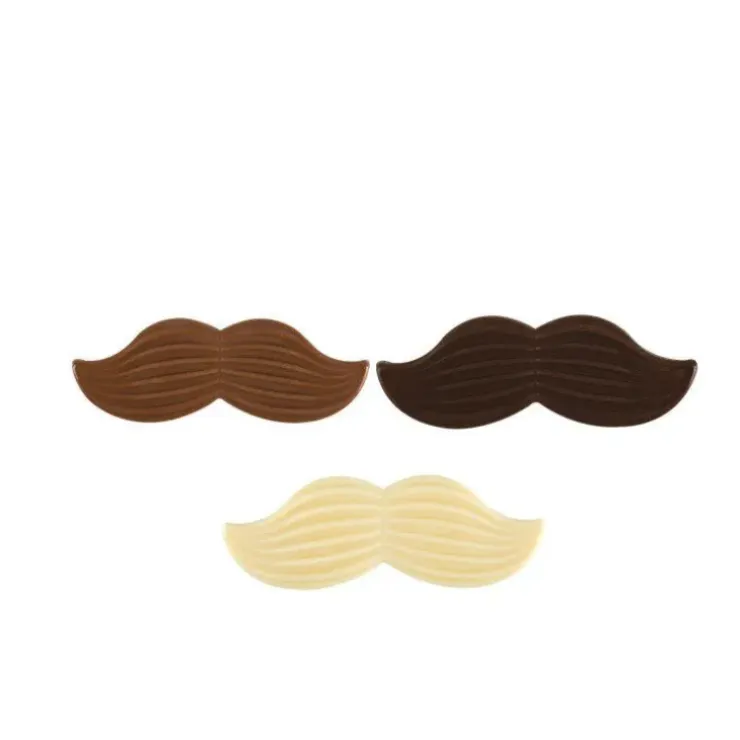 Cerf Dellier Moustaches assorties en chocolat (x96) Best
