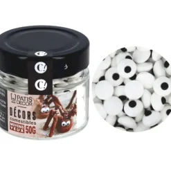 Cerf Dellier Moyens yeux comestibles 50 g Clearance
