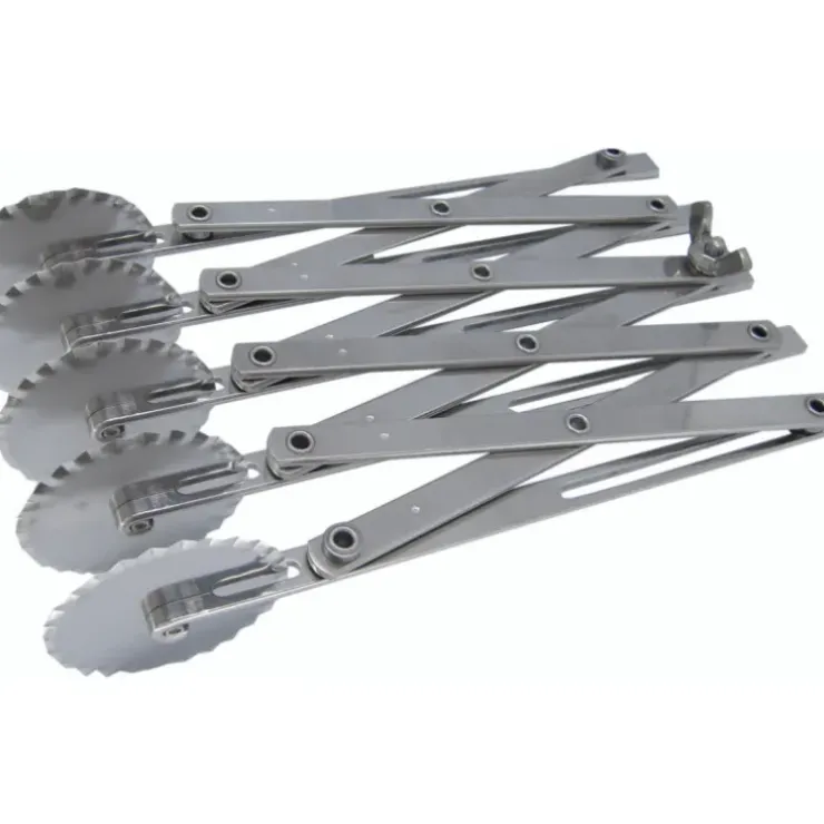 Cerf Dellier Multicoupe rouleau extensible pour bandes de 1 à 12 cm 5 roulettes cannelées Sale