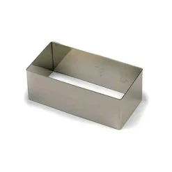 Cerf Dellier Nonnette Rectangle inox 12 x 6 cm Discount