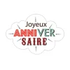 Cerf Dellier Nuages azyme Joyeux Anniversaire (x32) Online
