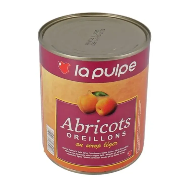 Cerf Dellier Oreillons d'abricots au sirop léger La Pulpe Discount