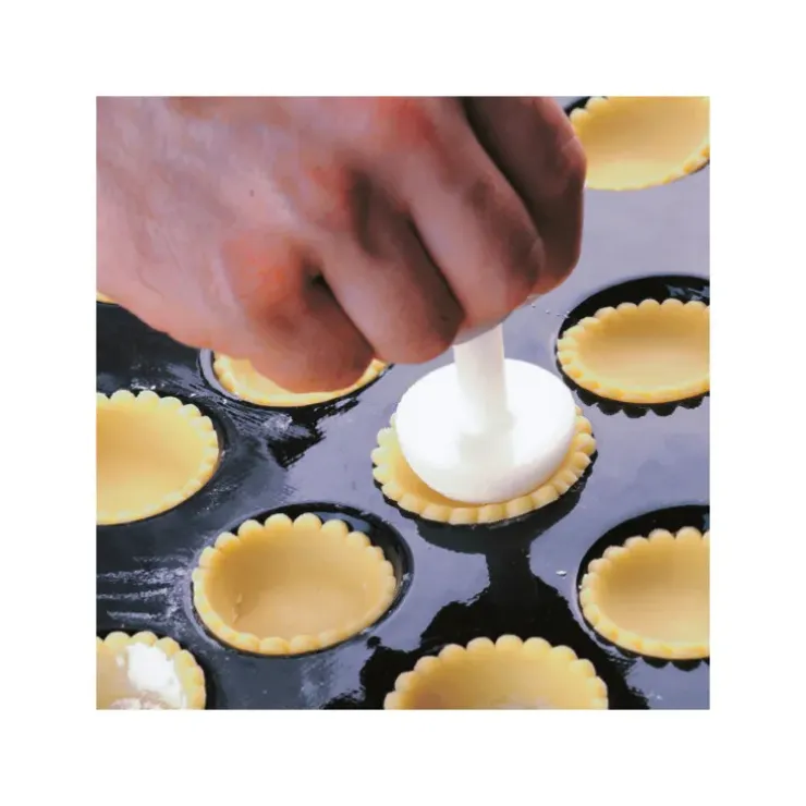 Cerf Dellier Outil de fonçage 2 têtes polypropylène pour tartelettes unies et barquettes Discount