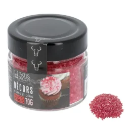Cerf Dellier Paillettes alimentaires rouges Discount