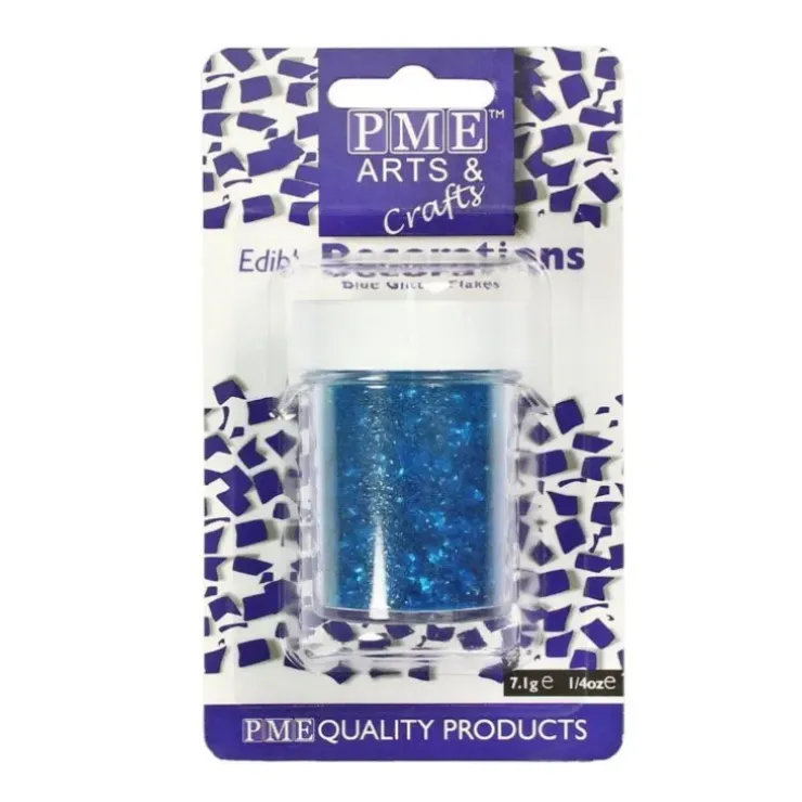 Cerf Dellier Paillettes irisées bleues PME (7 g) Discount