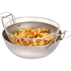Cerf Dellier Panier pour bassine à friture 45 cm Discount