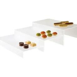 Cerf Dellier PAP escalier transparent 3 marches Discount