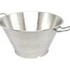 Cerf Dellier Passoire conique inox fond cerclé 50 cm New