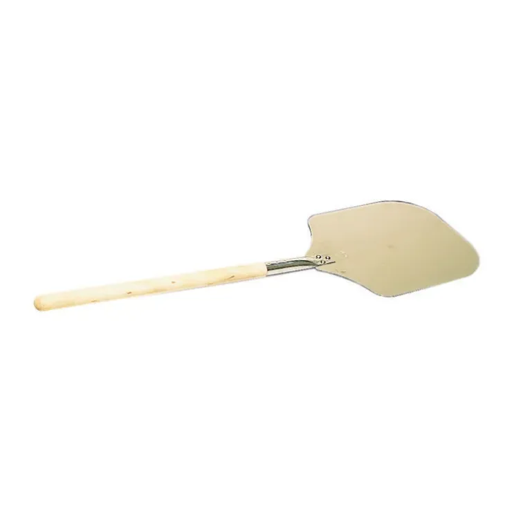 Cerf Dellier Pelle à pizza aluminium 35x30 cm manche bois longueur totale 87,5 cm Sale