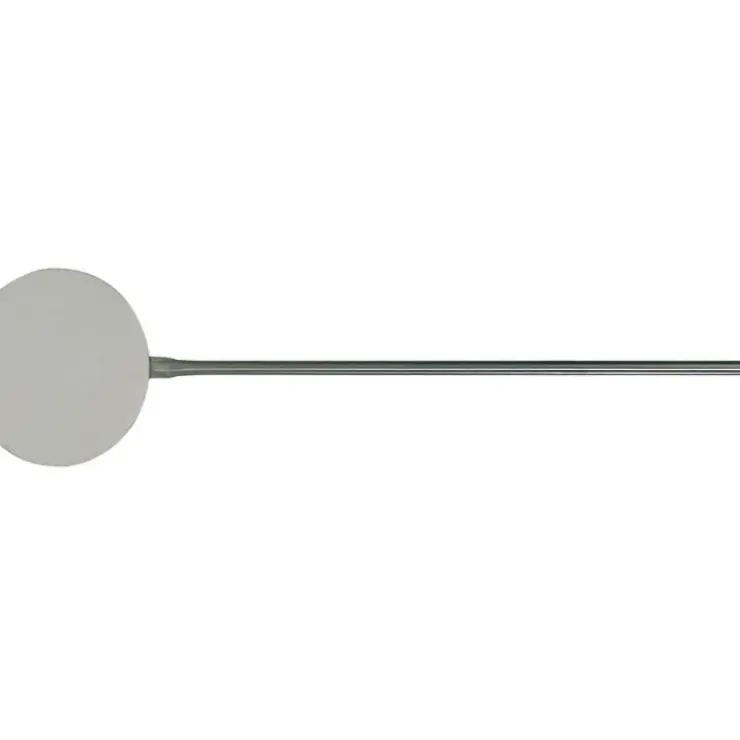 Cerf Dellier Pelle à pizza inox avec manche 92,5 cm ronde 38 cm Discount