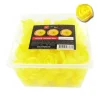 Cerf Dellier Petites roses jaunes en azyme (x100) New