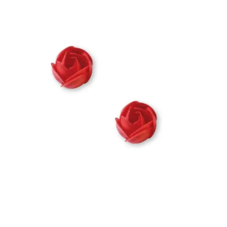 Cerf Dellier Petites roses rouges en azyme (x12) Clearance