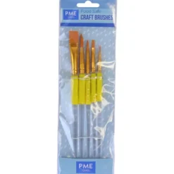Cerf Dellier Pinceaux déco assortis (x 5) Outlet