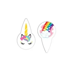 Cerf Dellier Piques Licornes azyme assorties (x24) Discount