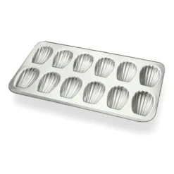 Cerf Dellier Plaque à 12 madeleines en fer blanc Gobel Hot