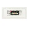 Cerf Dellier Plateau dentelle rectangulaire blanc Discount