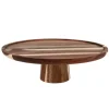 Cerf Dellier Plateau en bois H 10,5 cm Ø26 cm Best