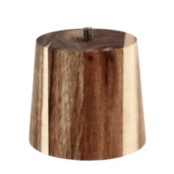 Cerf Dellier Plateau en bois H 10,5 cm Ø26 cm Best