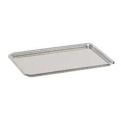 Cerf Dellier Plateau pâtissier inox bords ronds 31 cm Sale