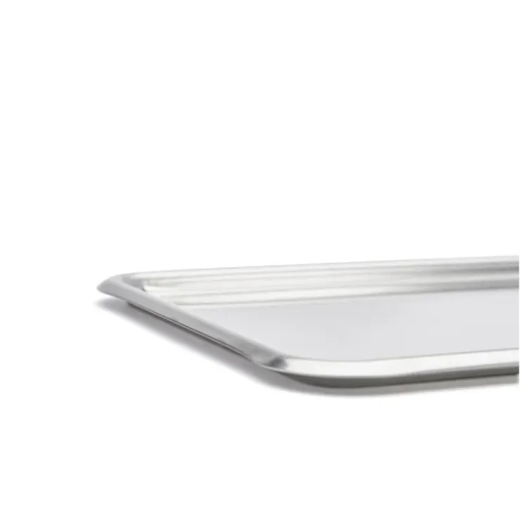 Cerf Dellier Plateau pâtissier inox bords ronds 24 cm New
