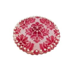 Cerf Dellier Pochoir pâtisserie baroque Hot