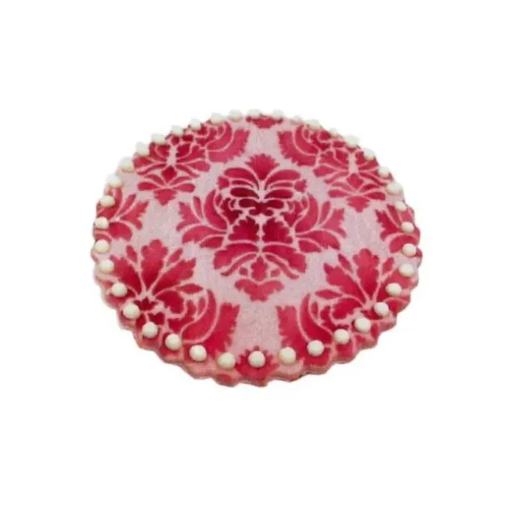 Cerf Dellier Pochoir pâtisserie baroque Hot