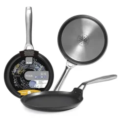 Cerf Dellier Poêle à crêpes en Titan 26 cm Hot