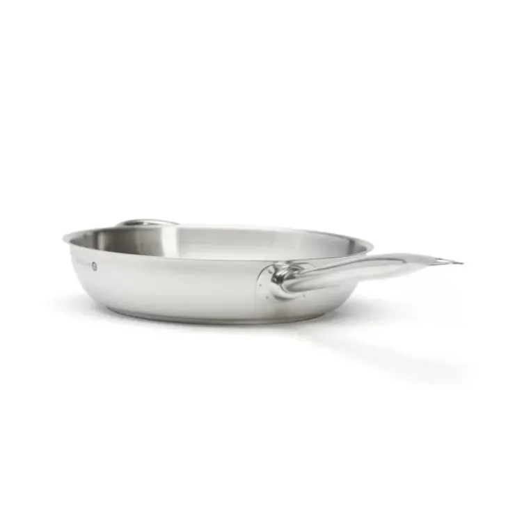 Cerf Dellier Poêle à frire ronde inox Prim'Appety 32 cm Hot