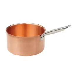 Cerf Dellier Poêlon à sucre cuivre queue froide inox bord verse-franc 16 cm Best