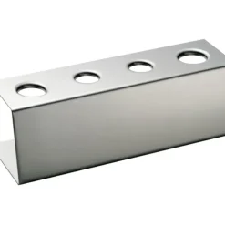 Cerf Dellier Porte-cornets à glace inox 2 trous 31 mm et 2 trous 26 mm Hot