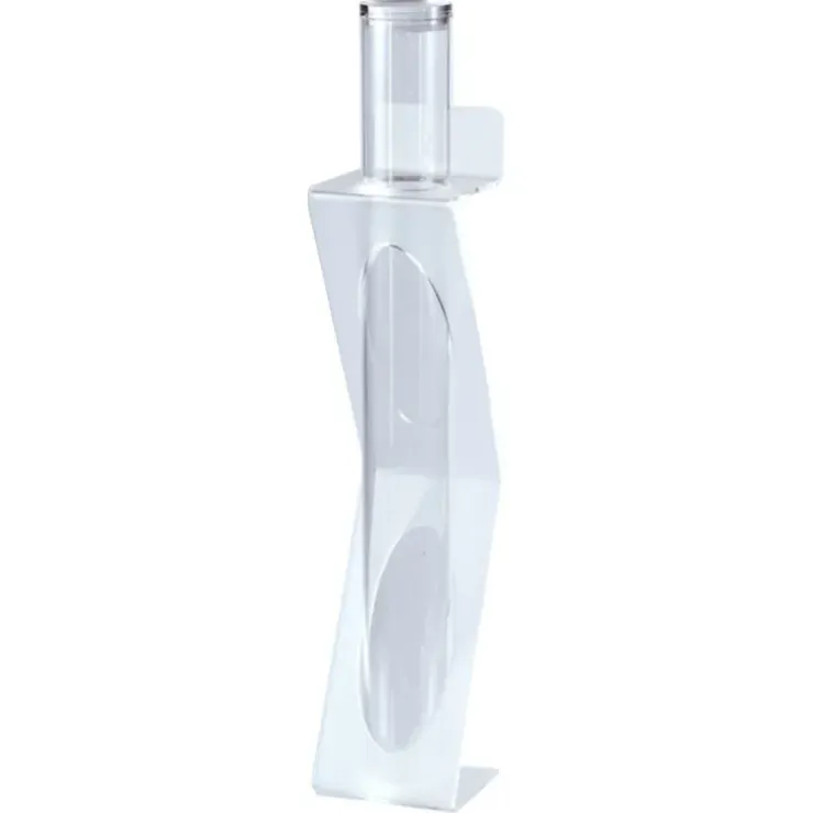 Cerf Dellier Porte-cornets à glace mural PMMA hauteur 56 cm Clearance