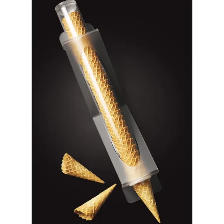 Cerf Dellier Porte-cornets à glace mural PMMA hauteur 56 cm Clearance
