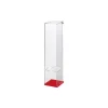 Cerf Dellier Porte-cornets à glace vertical 1 trous de 35 mm avec couvercle articulé Discount
